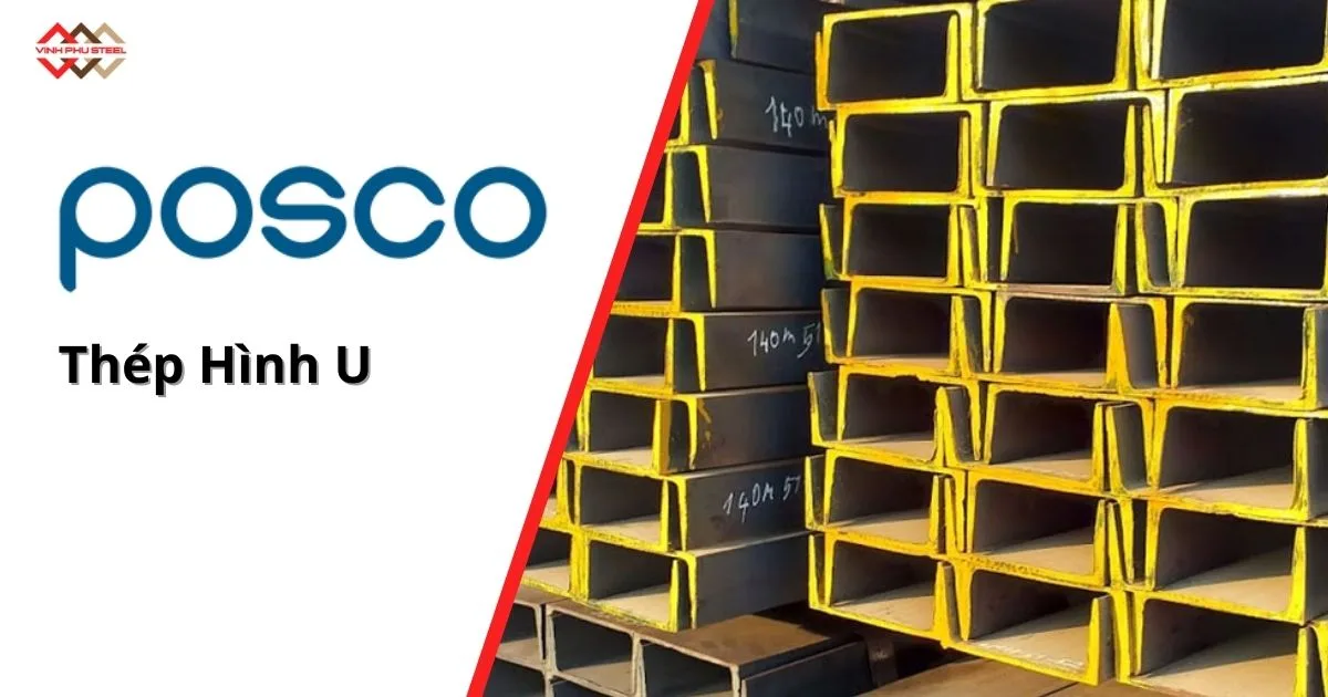 Thép hình U Posco