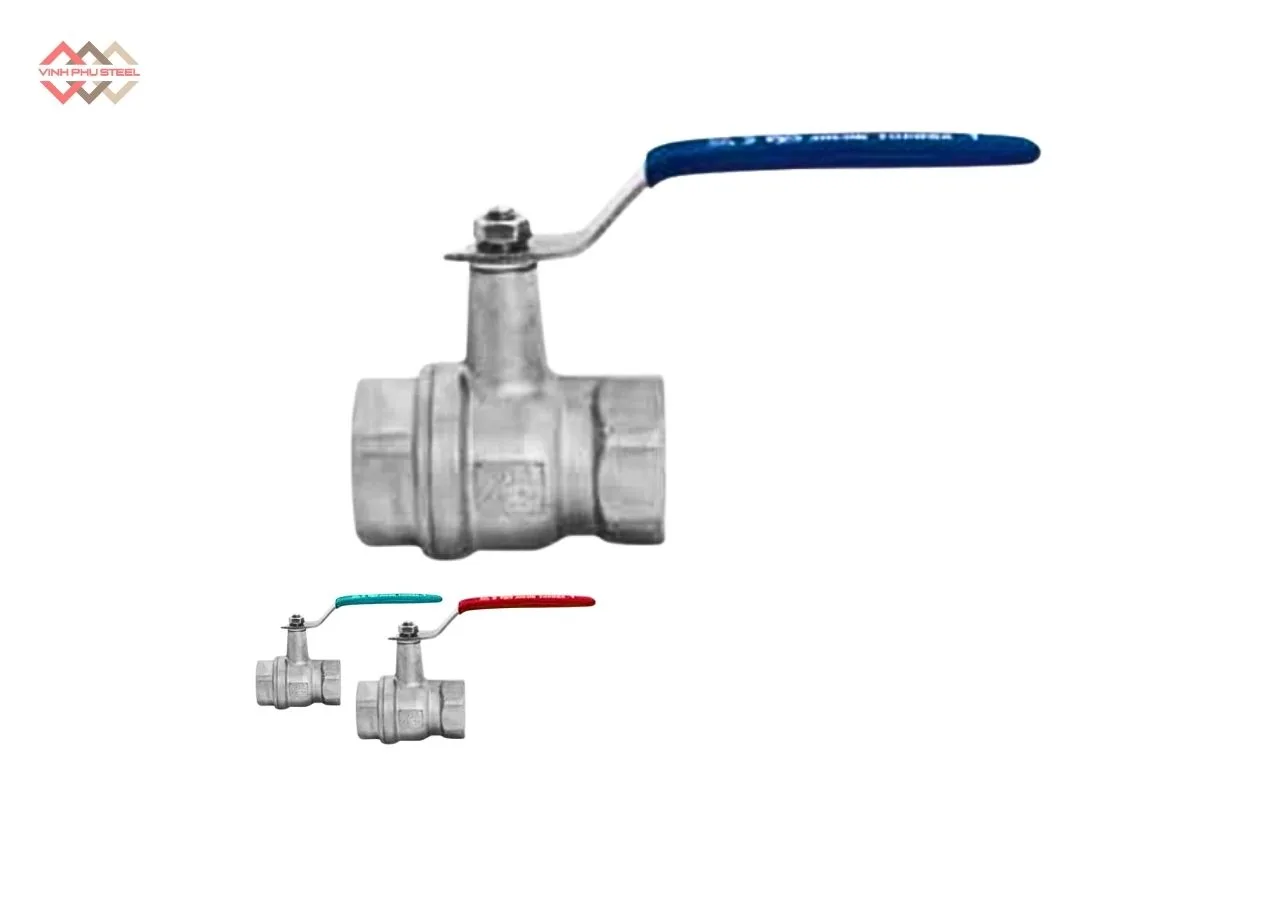 Van bi inox 2 mảnh ren Joeun Korea