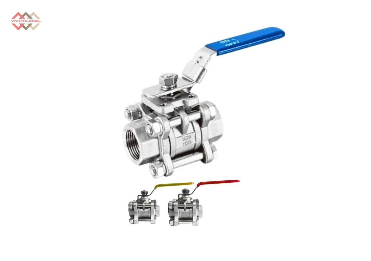 Van Bi Ren Tay Gạt Inox Jouen Korea