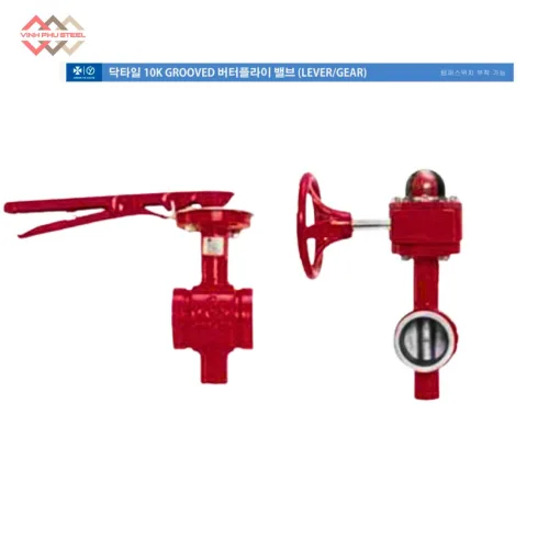 Van Bướm Gang Nối Rãnh Joeun Korea