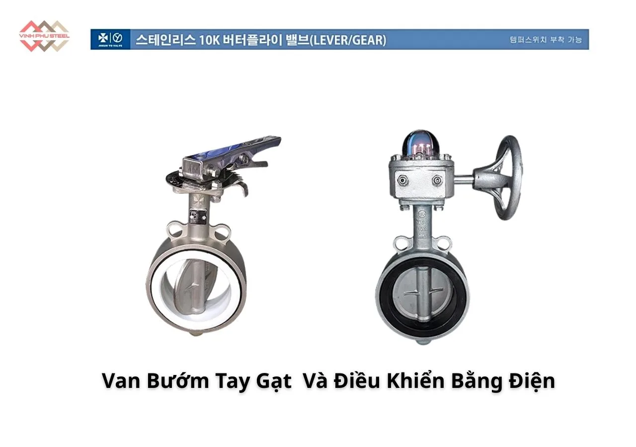 Van Bướm Inox Wafer Joeun Korea