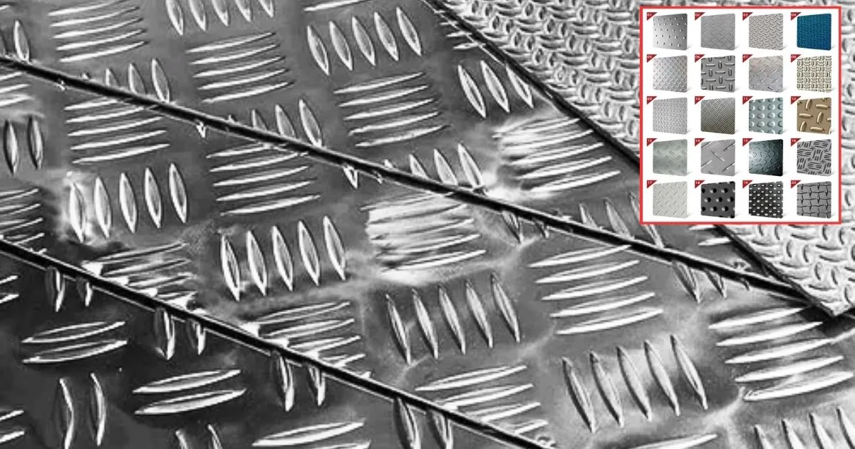 Thép tấm vân chống trượt