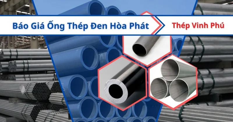Ống thép đen Hòa Phát