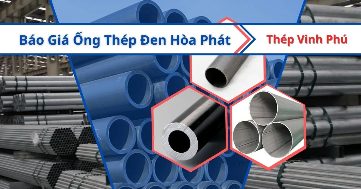 Ống thép đen Hòa Phát