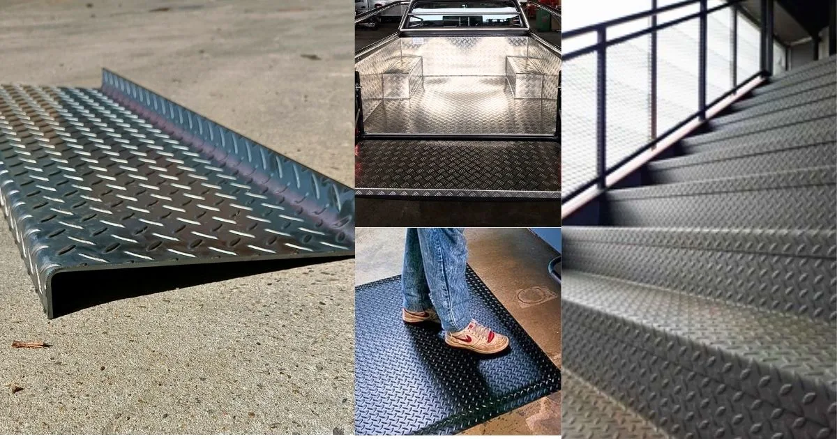 Ứng dụng thép tấm gân