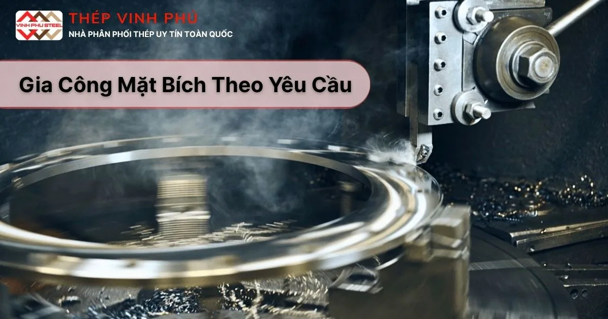 Gia Công Mặt Bích Theo Yêu Cầu