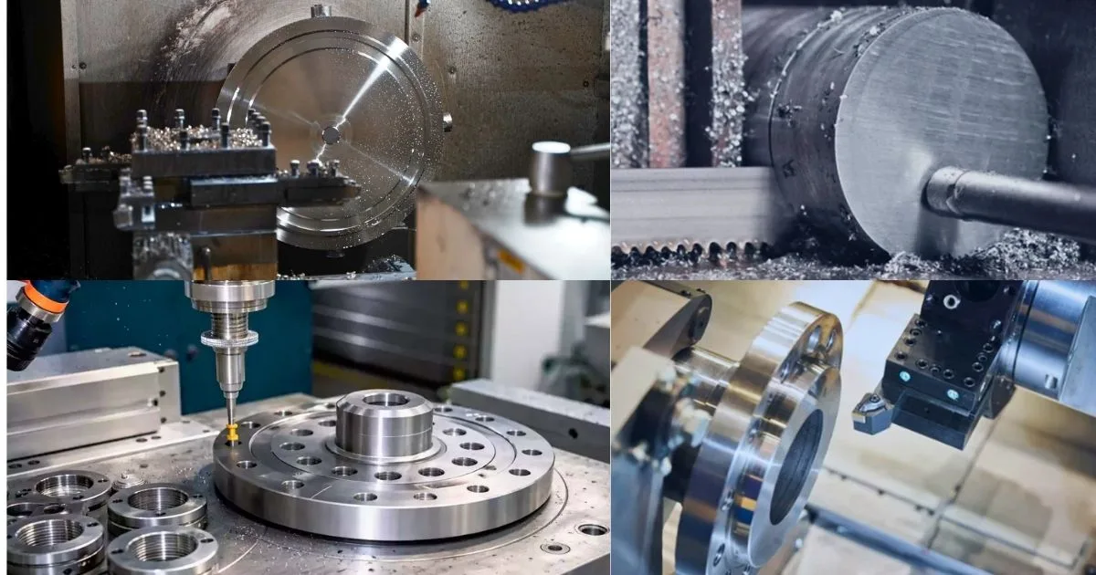 Quy trình gia công mặt bích