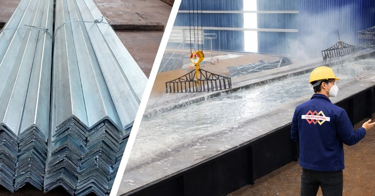 Thép V nhúng nóng