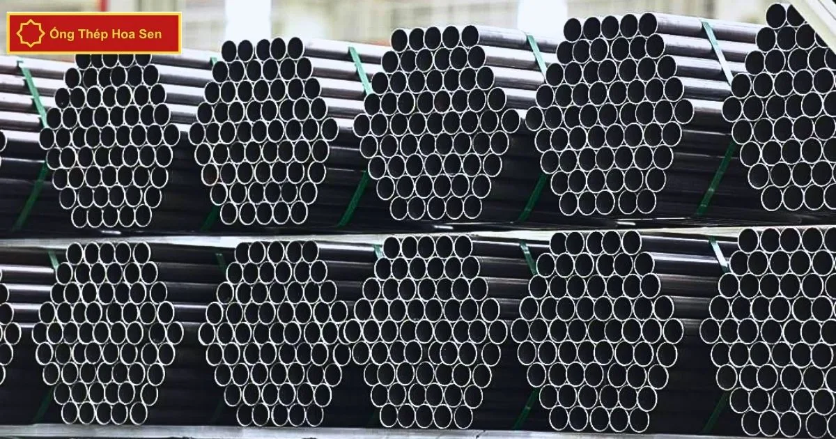 Ống thép Hoa Sen đen