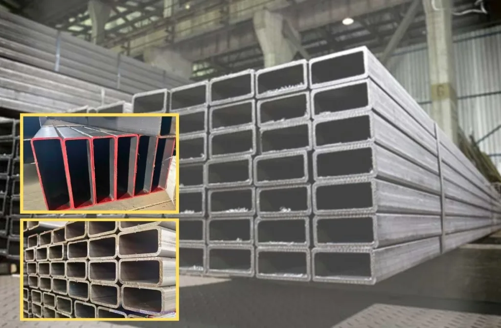 kích thước thép hộp chữ nhật cỡ lớn
