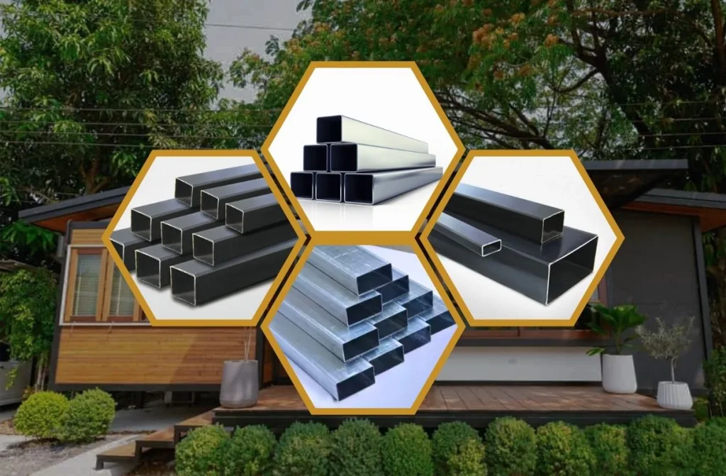 Phân loại các loại thép hộp phổ biến: vuông, chữ nhật, mạ kẽm và đen.