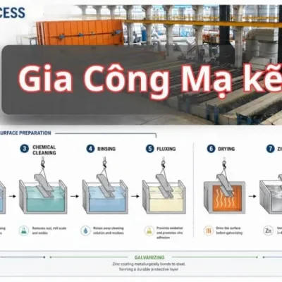 Gia C&ocirc;ng Mạ Kẽm