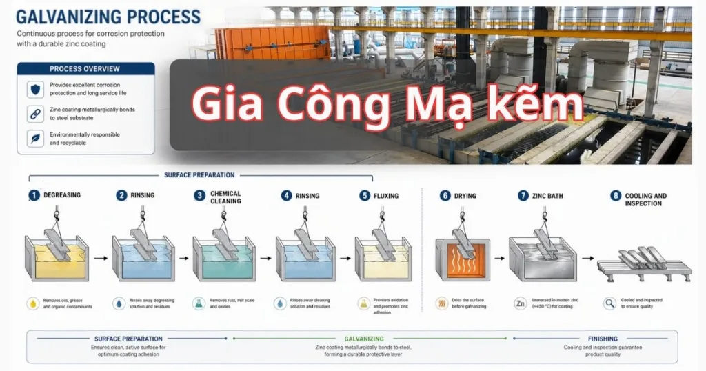 Gia Công Mạ Kẽm