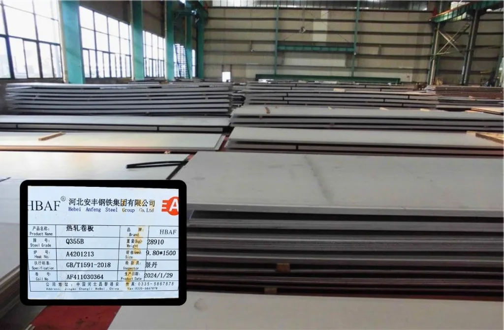 Thép Vinh Phú cung cấp đầy đủ chứng chỉ CO/CQ, đảm bảo chất lượng từng lô thép tấm.