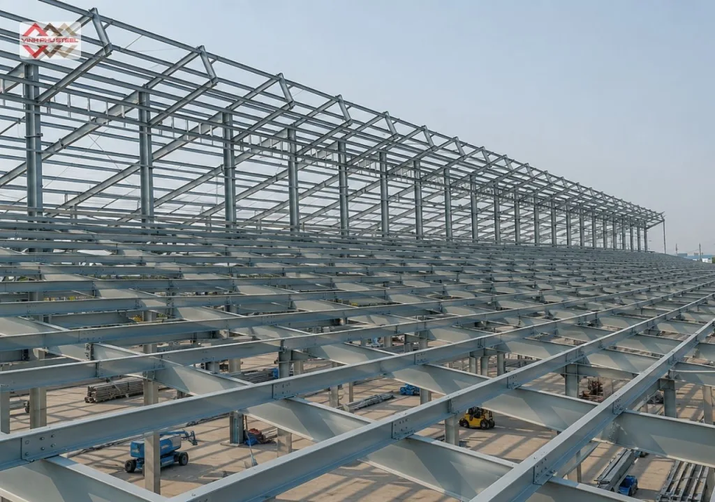 ứng dụng Thép I100x50