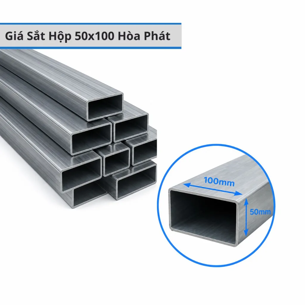 Giá Sắt Hộp 5x10 Hòa Phát Mới Nhất 2026