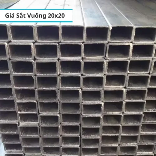 Bảng Gi&aacute; Sắt Vu&ocirc;ng 20x20 Mới Nhất
