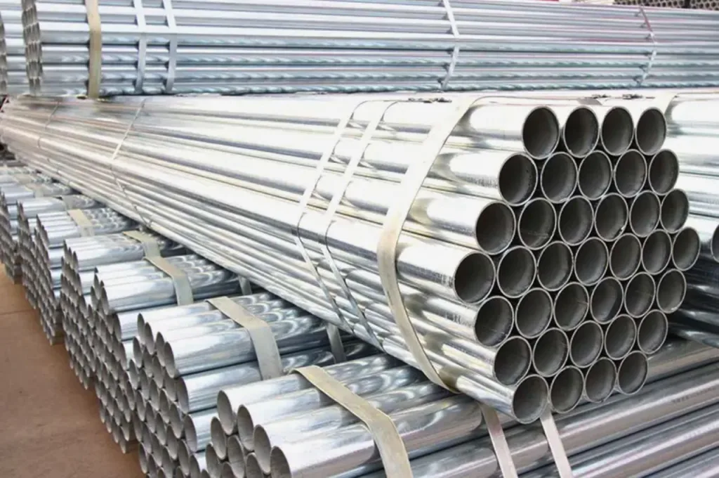 Ống thép mạ kẽm phi 60