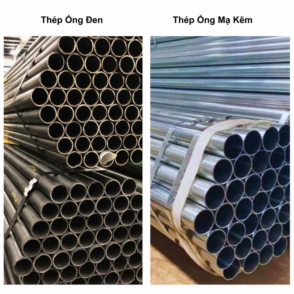 phân loại sắt ống phi 60