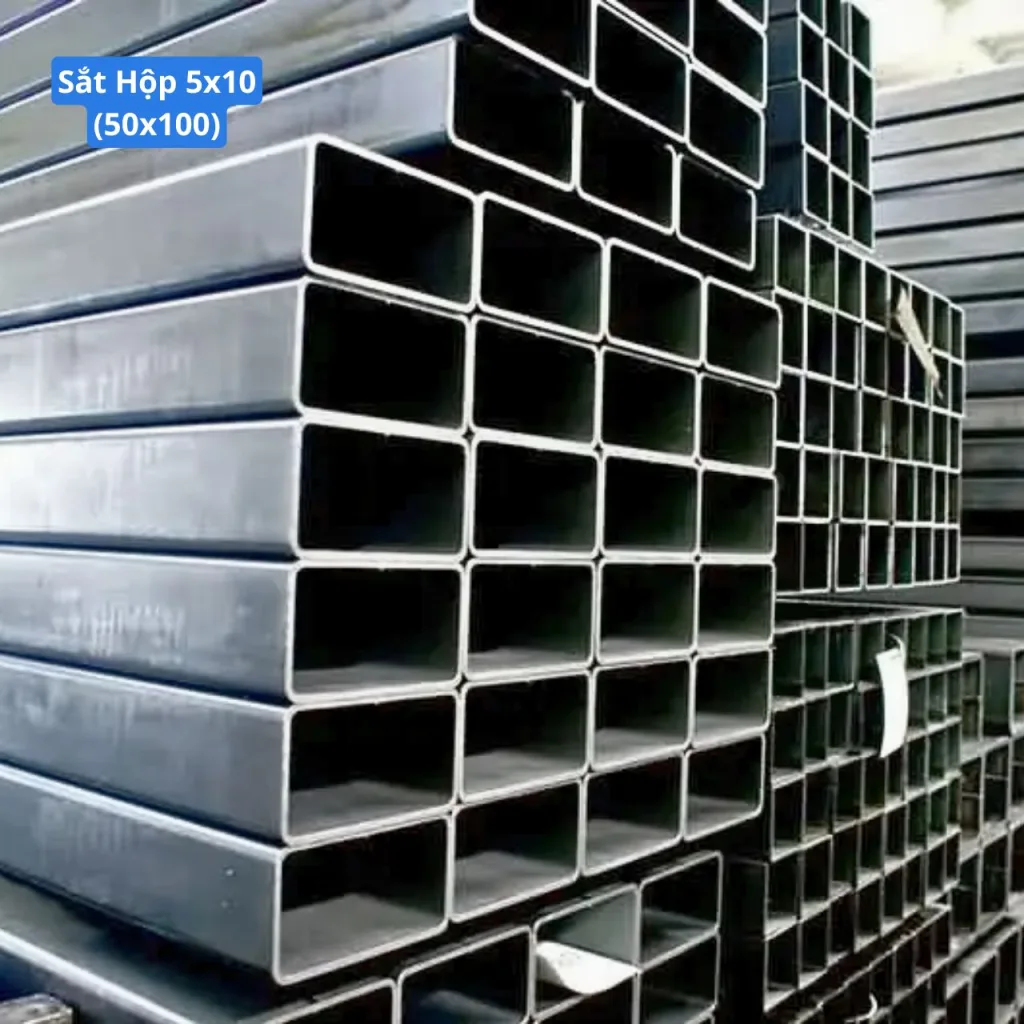 Thép Hộp 5x10 (50x100) | Bảng Giá & Quy Cách Mới Nhất 2026