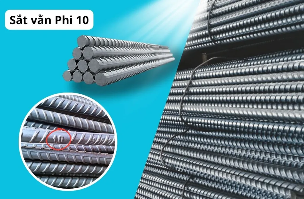 Sắt Phi 10 (Thép D10) | Giá & Thông Số Mới Nhất 2026