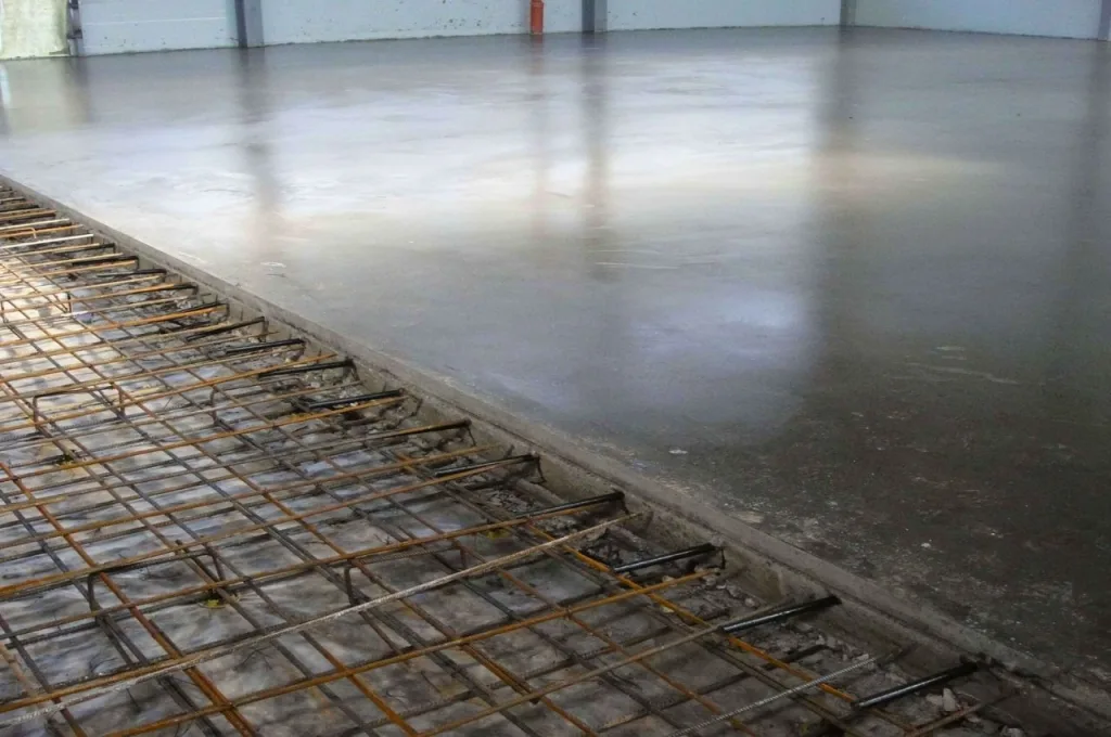 Sắt phi 8 được sử dụng làm kết cấu sàn bê tông