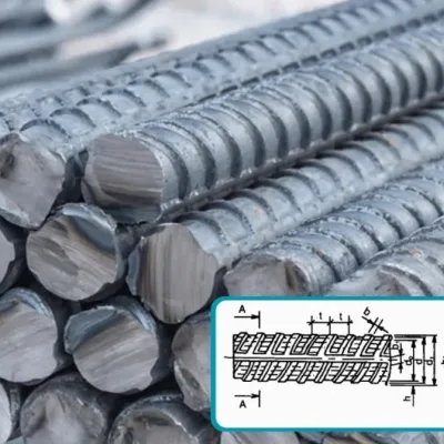 B&oacute; th&eacute;p thanh vằn l&agrave;m cốt b&ecirc; t&ocirc;ng, bề mặt c&oacute; g&acirc;n ngang v&agrave; g&acirc;n dọc để b&aacute;m v&agrave;o b&ecirc; t&ocirc;ng, k&egrave;m sơ đồ k&iacute;ch thước g&acirc;n theo TCVN 1651-2:2018